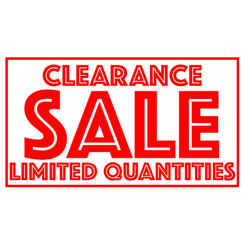 Clearance Items